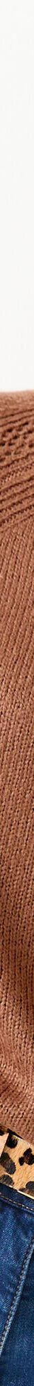 Pull col rond, maille fantaisie toucher doux (chocolat) Pull col rond, maille fantaisie toucher doux (chocolat)